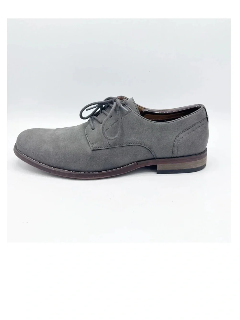 Men's Grey Hawker Rue Derby Shoes — Classic Lace-Up Oxford